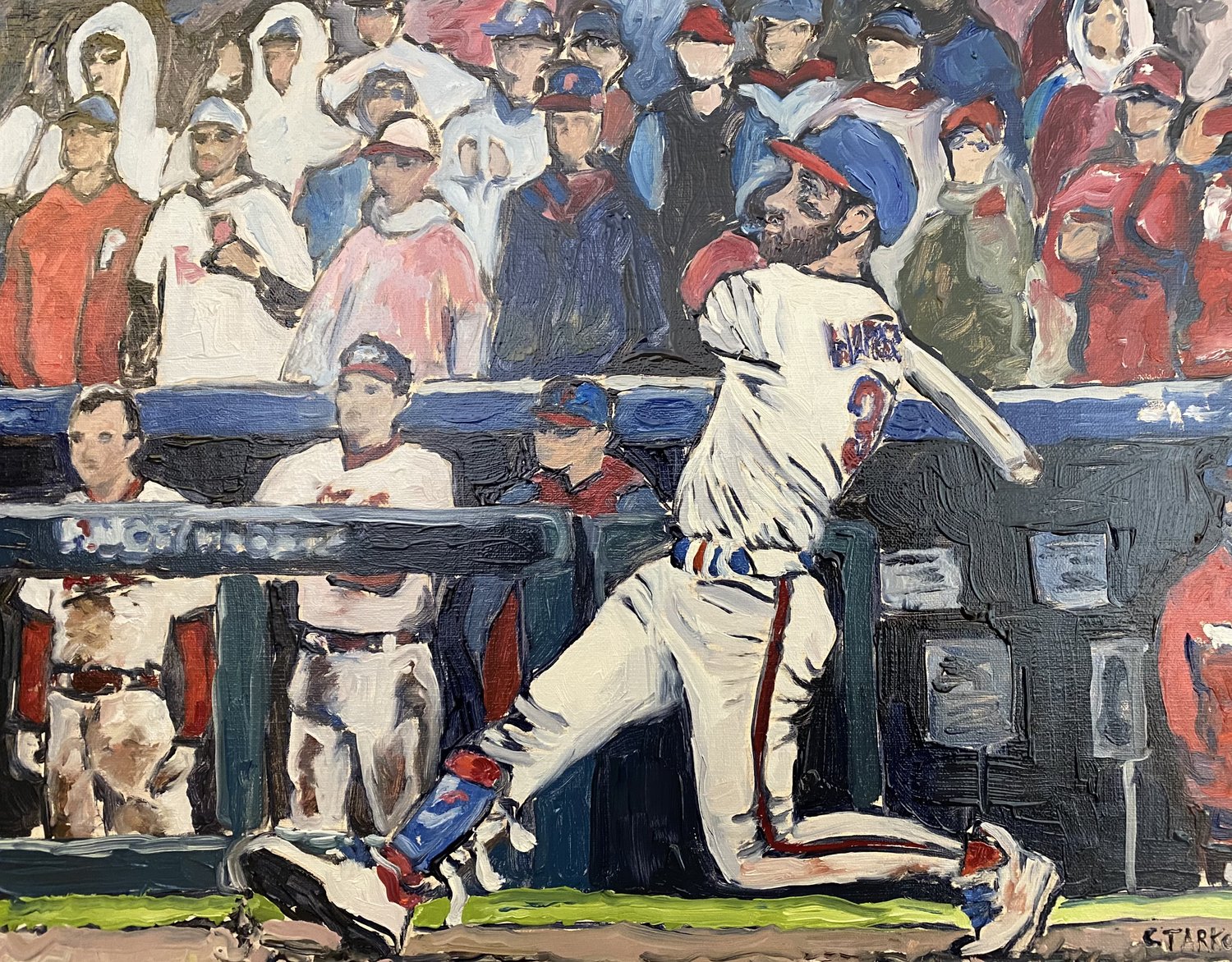 Bryce Harper — Christina Tarkoff Oil Paintings