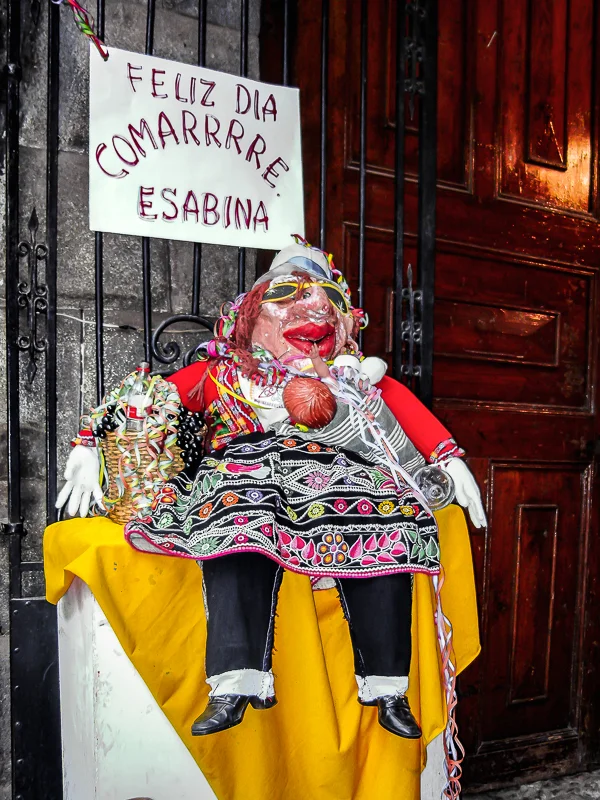 Feliz Dia, Comarrrre Esabina, Cusco, Peru