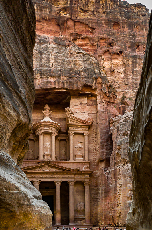 The Treasury from the Siq, Petra, Jordan