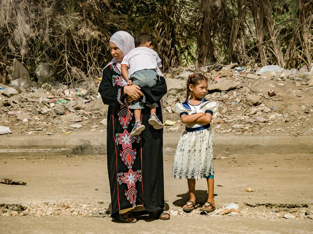Woman and Children, Cairo, Egypt