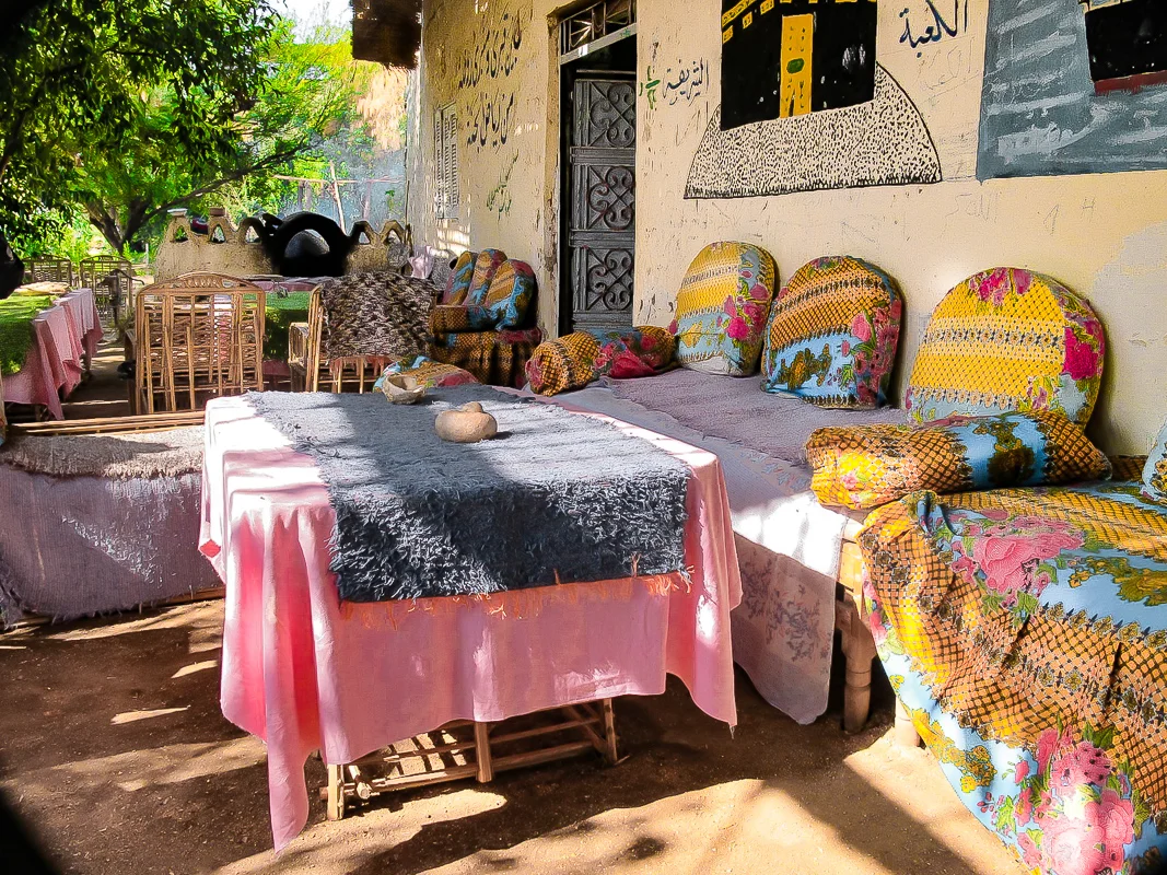 Table and Chairs, Luxor, Egypt