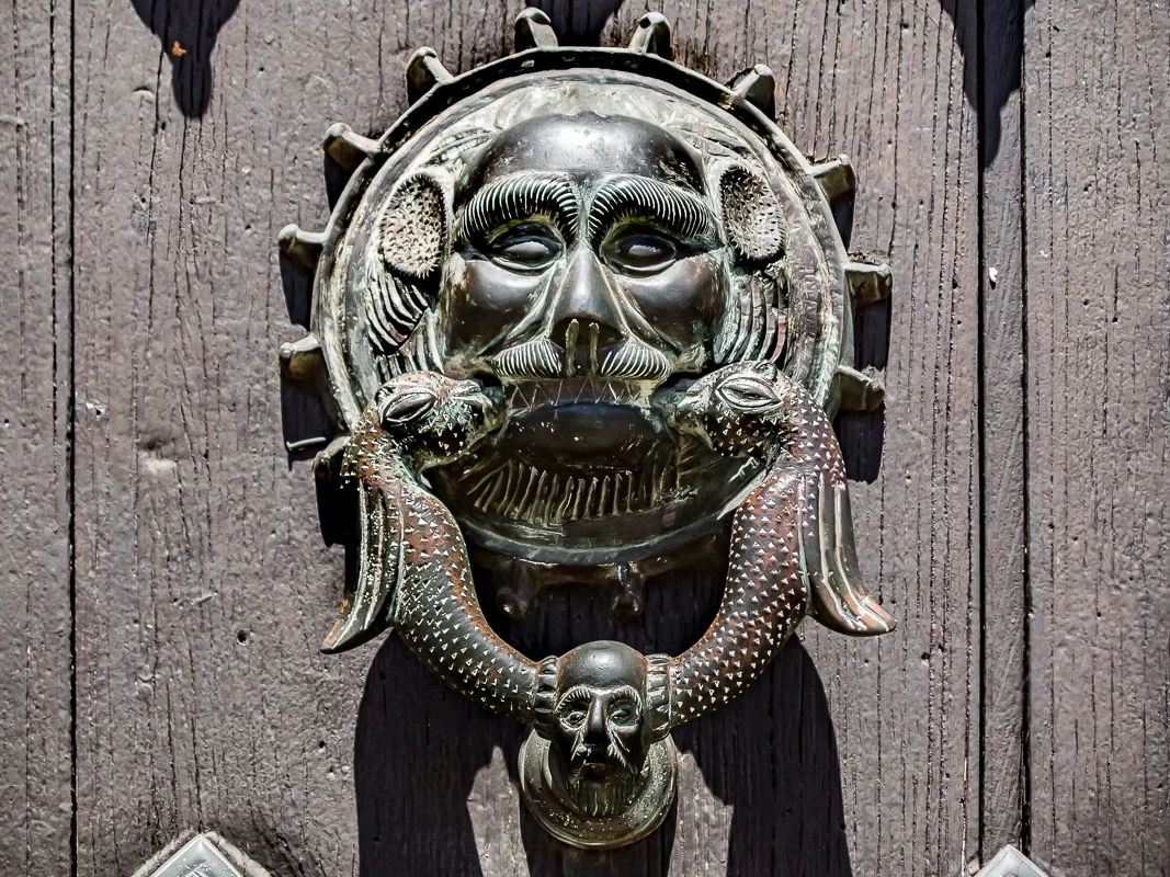 Metal Door Knocker, Merida, Mexico