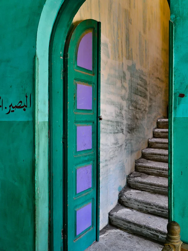 Green and Purple Door, Egypt