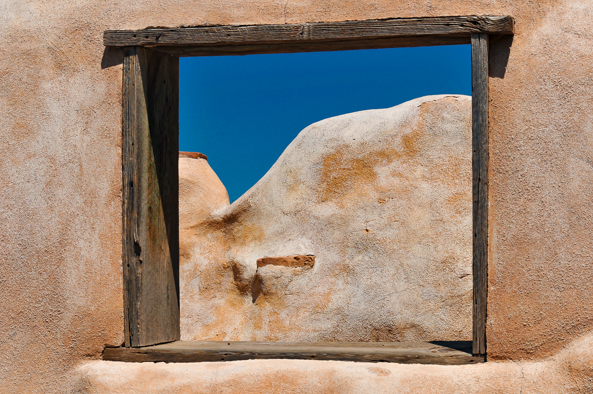 Adobe Walls and Blue Sky, Arizona