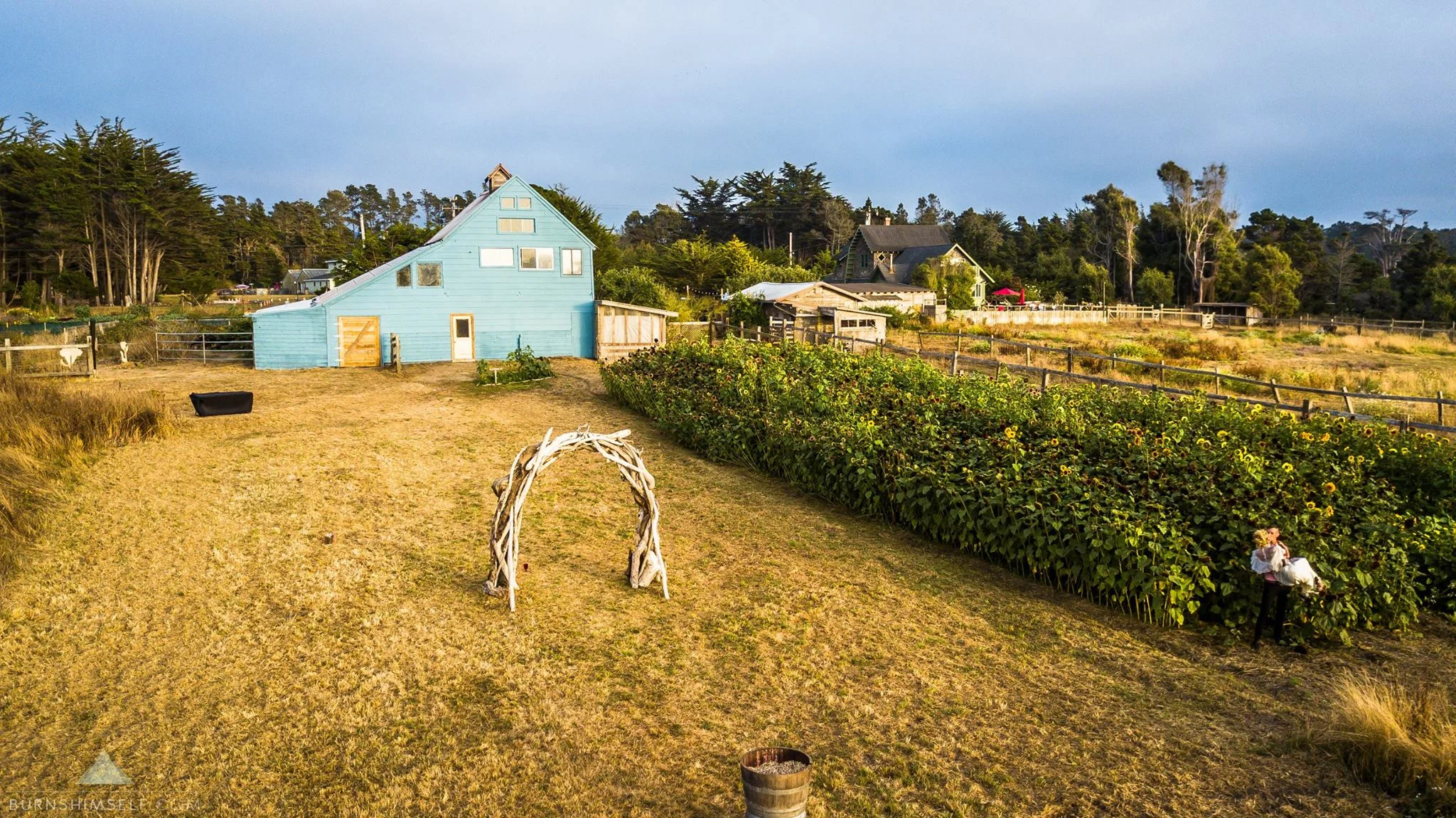 Photo by Shea Burns (Vacation house to the right)