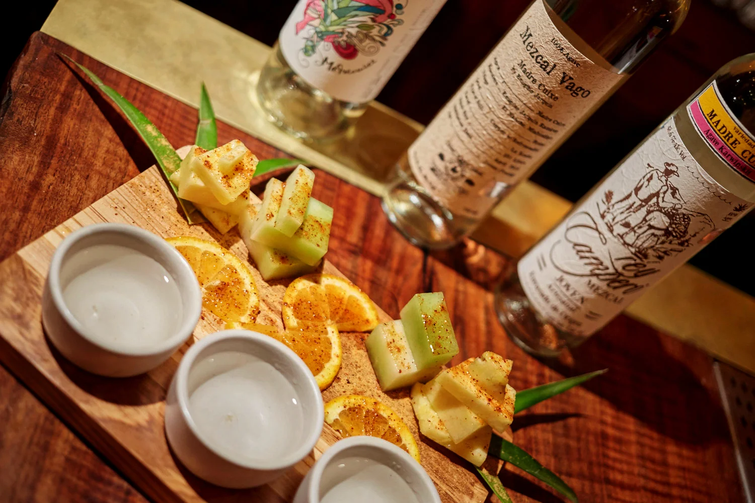 Mezcal Flight Tasting