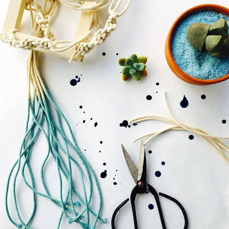 Macramé & Succulents 