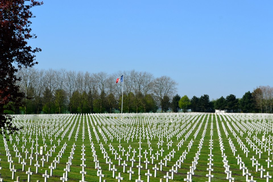 French Cemetery, La Targette, France