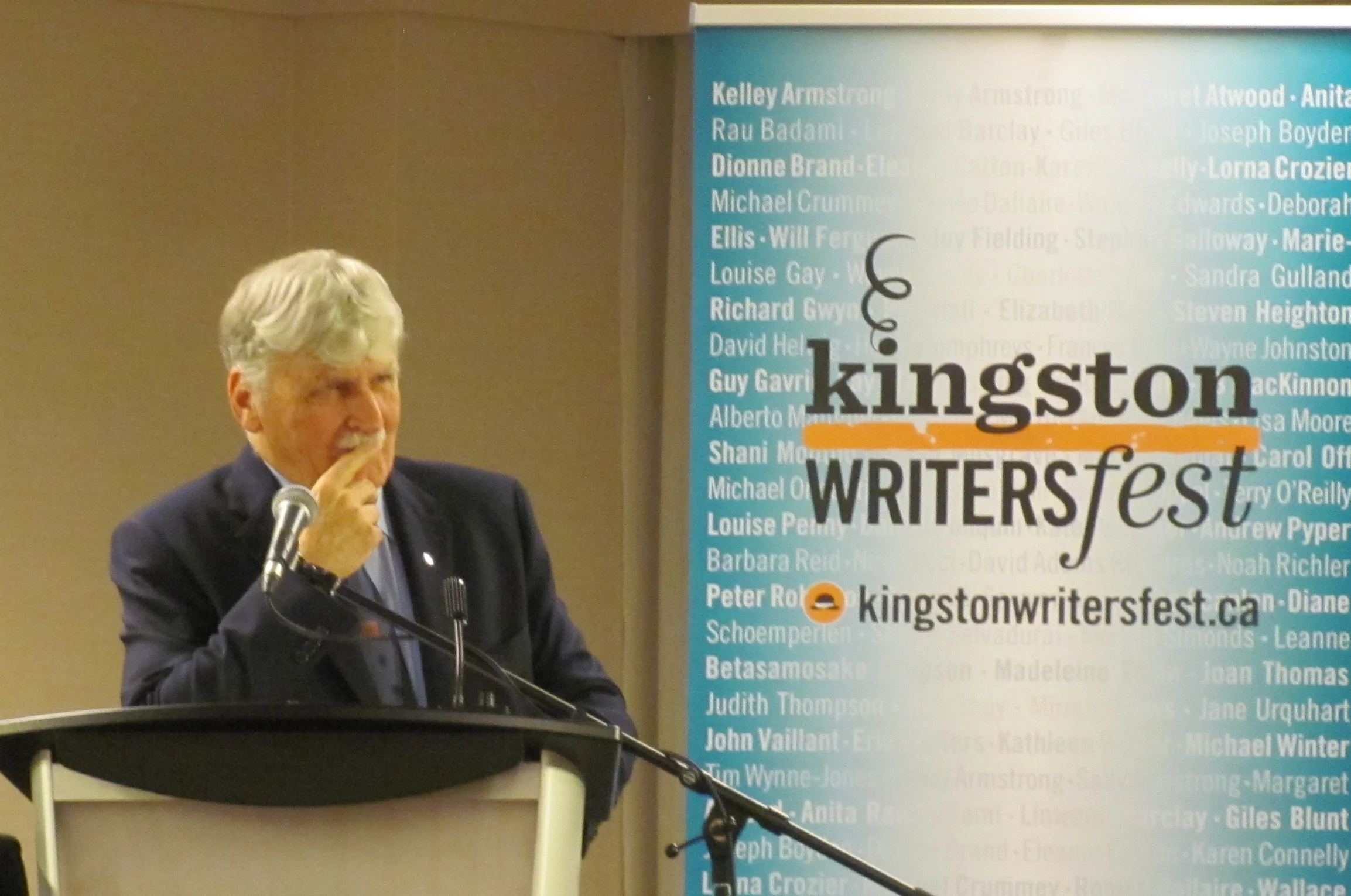 Romeo Dallaire Waiting for First Light: My Ongoing Battle with PTSD (co-author Jessica dee Humphreys) book launch