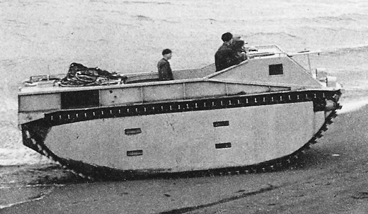 Alligator prototype testing on the beach in Dunedin, Florida