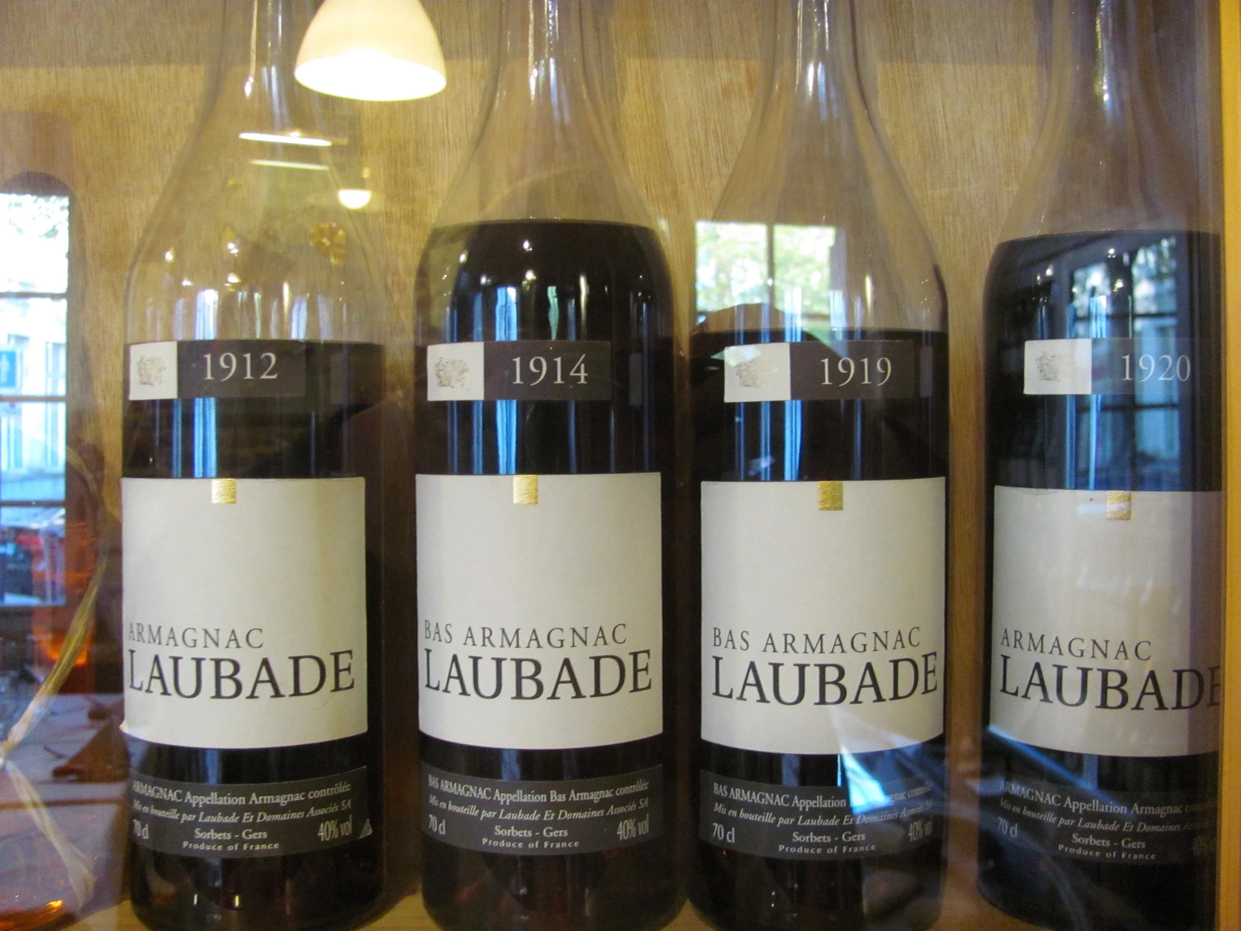 Since 1888, more than a century of Armagnac - enjoy a glass after your dinner.