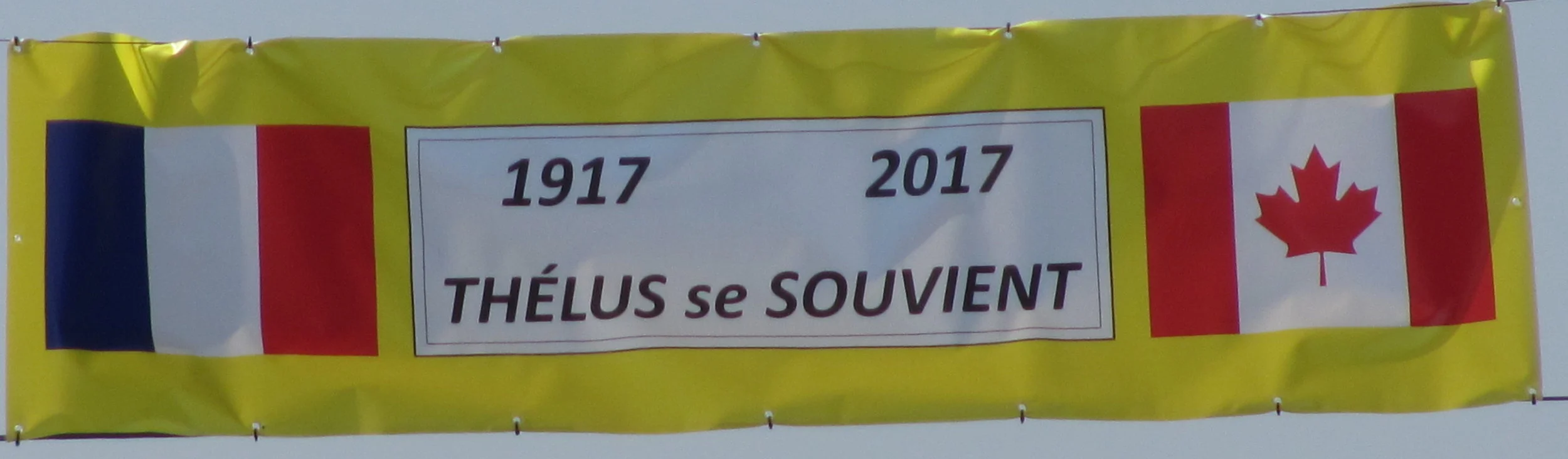 Thelus Remembers 1917 2017.