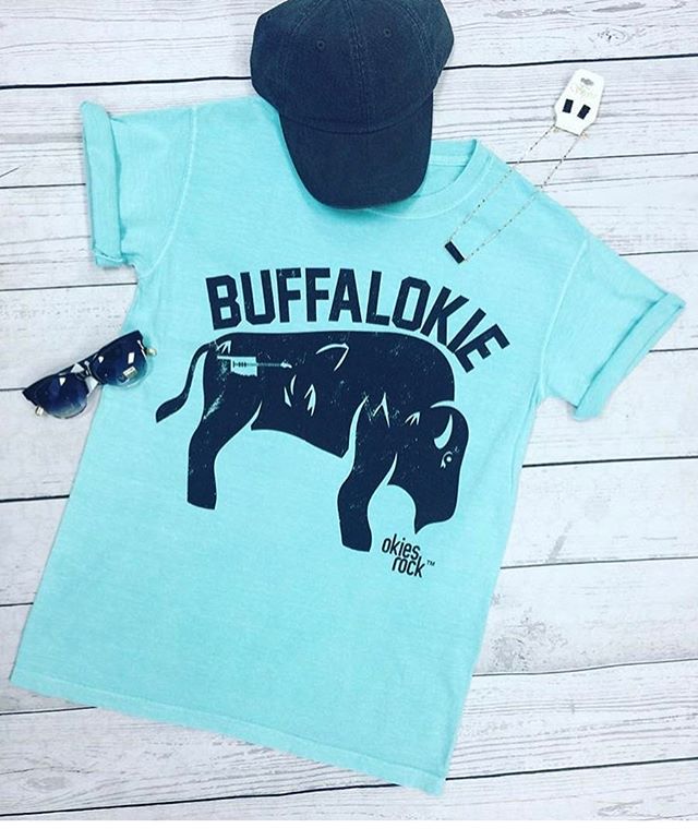 Who all is down with the BuffalOKIE?! #okiesrock #buffalokie