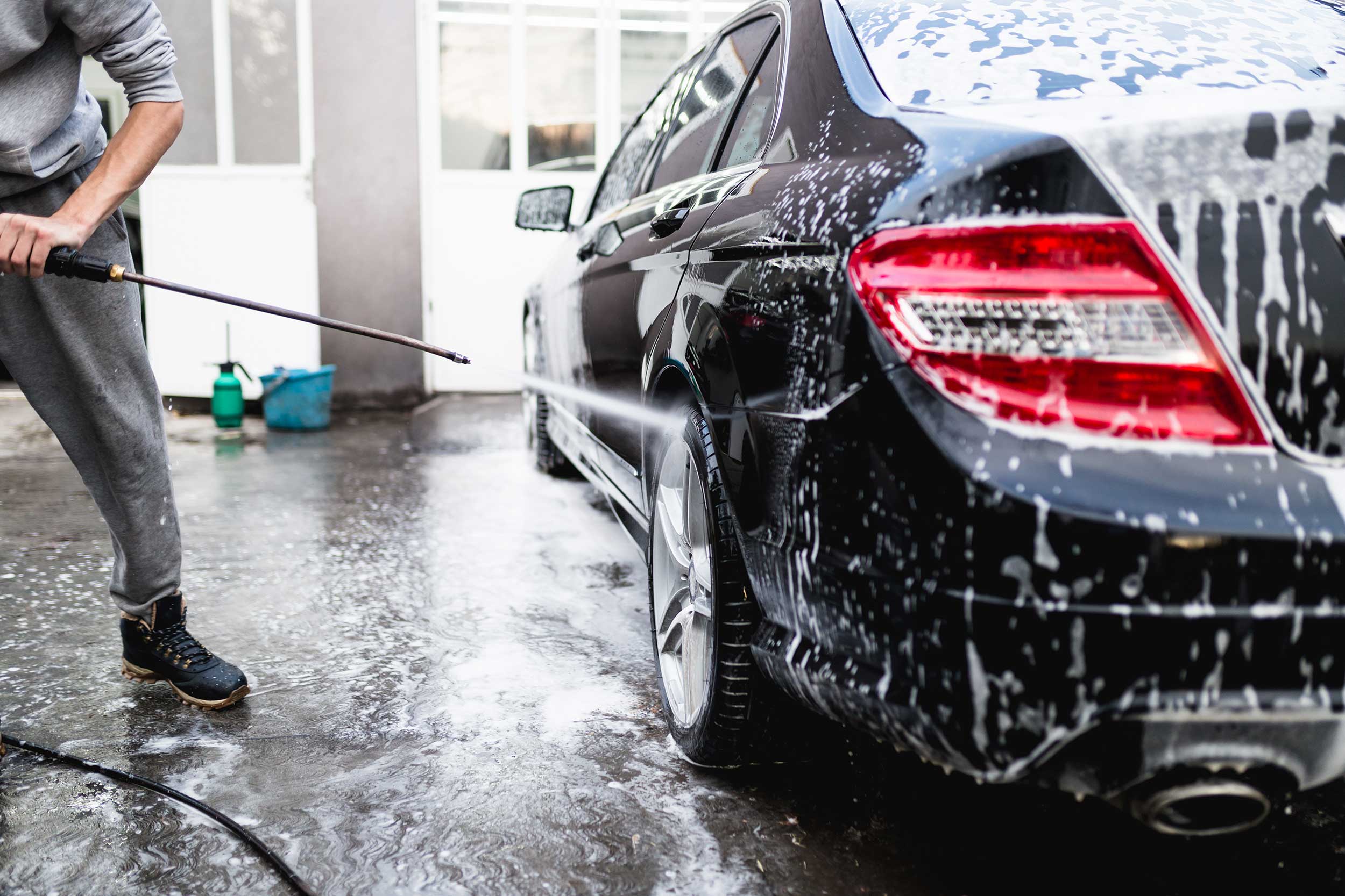 Professional Mobile Car Wash — BH Janitorial Services Multiple