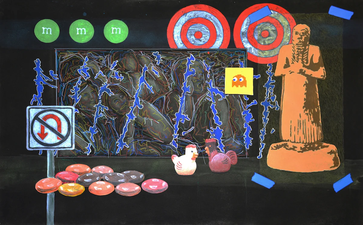 Playing Chicken with Blue Poles