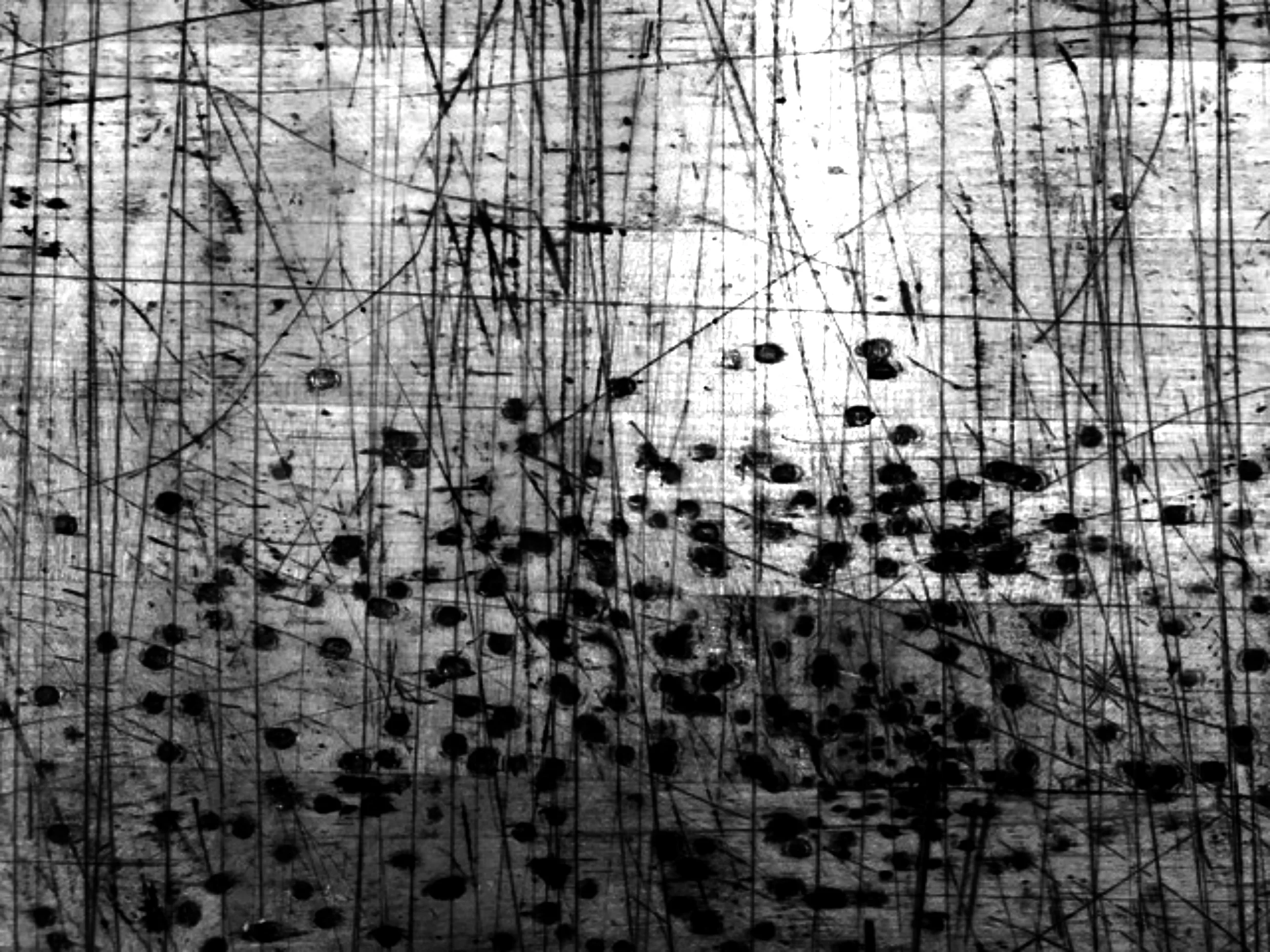 Brian Kelly, "Scraped Fields," archival pigment print, 2018
