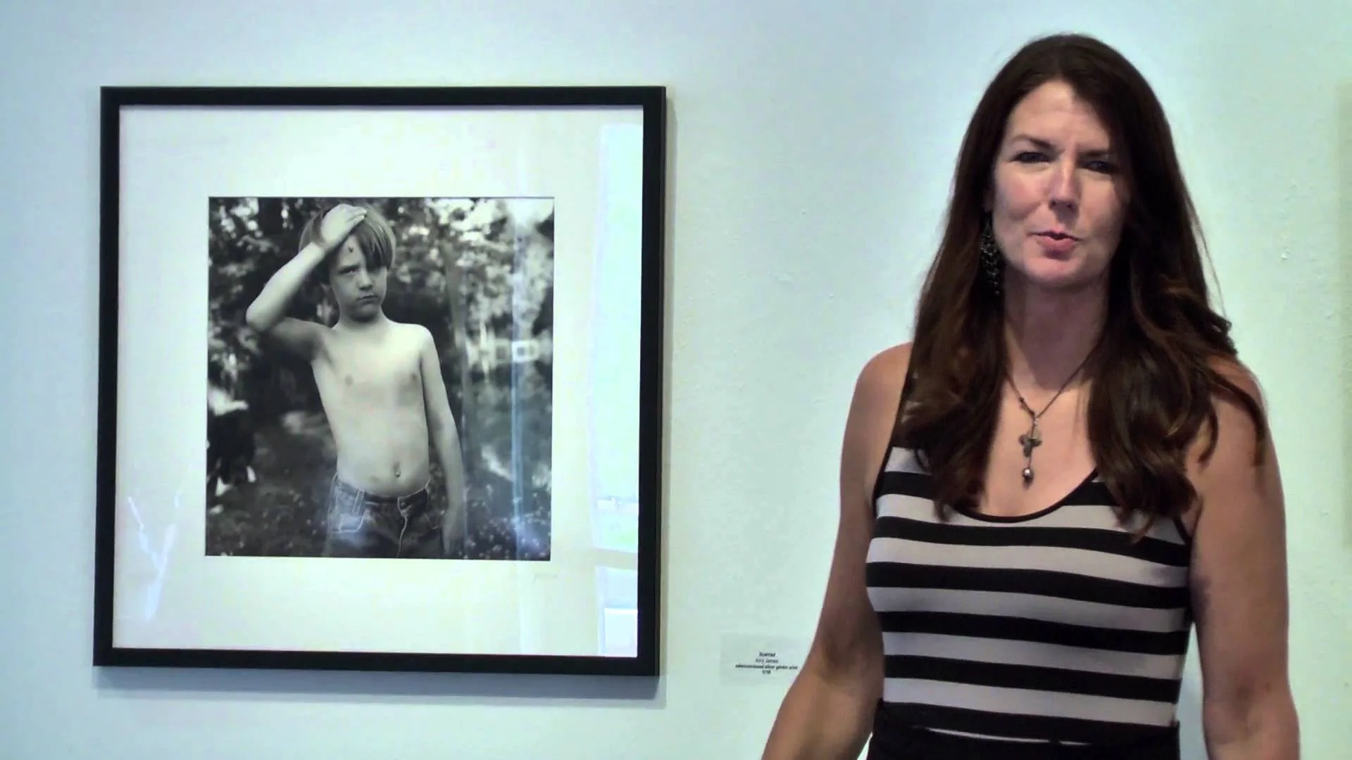 Photographer Amy James at a previous ARTiculate Artist Talk