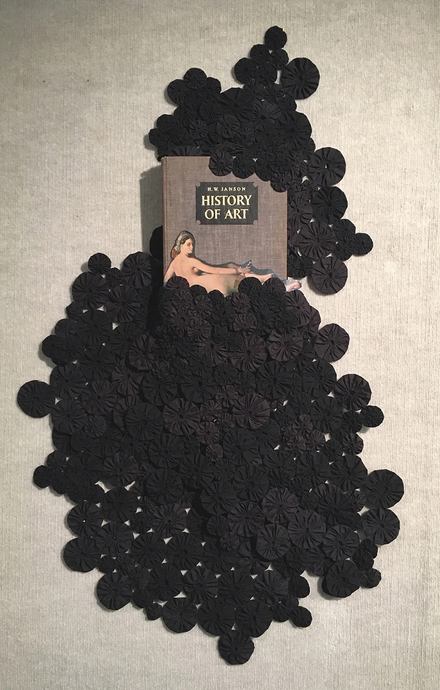 Phyllis Lear, “Not One Woman,” Mixed Media, 48” x 32”, 2019