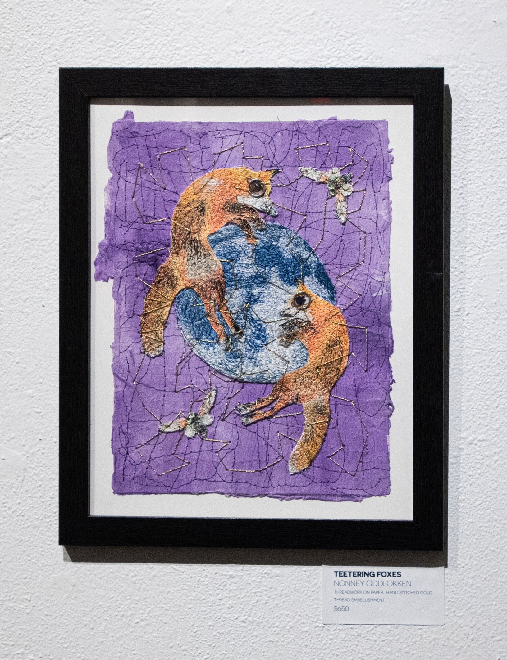Teetering Foxes