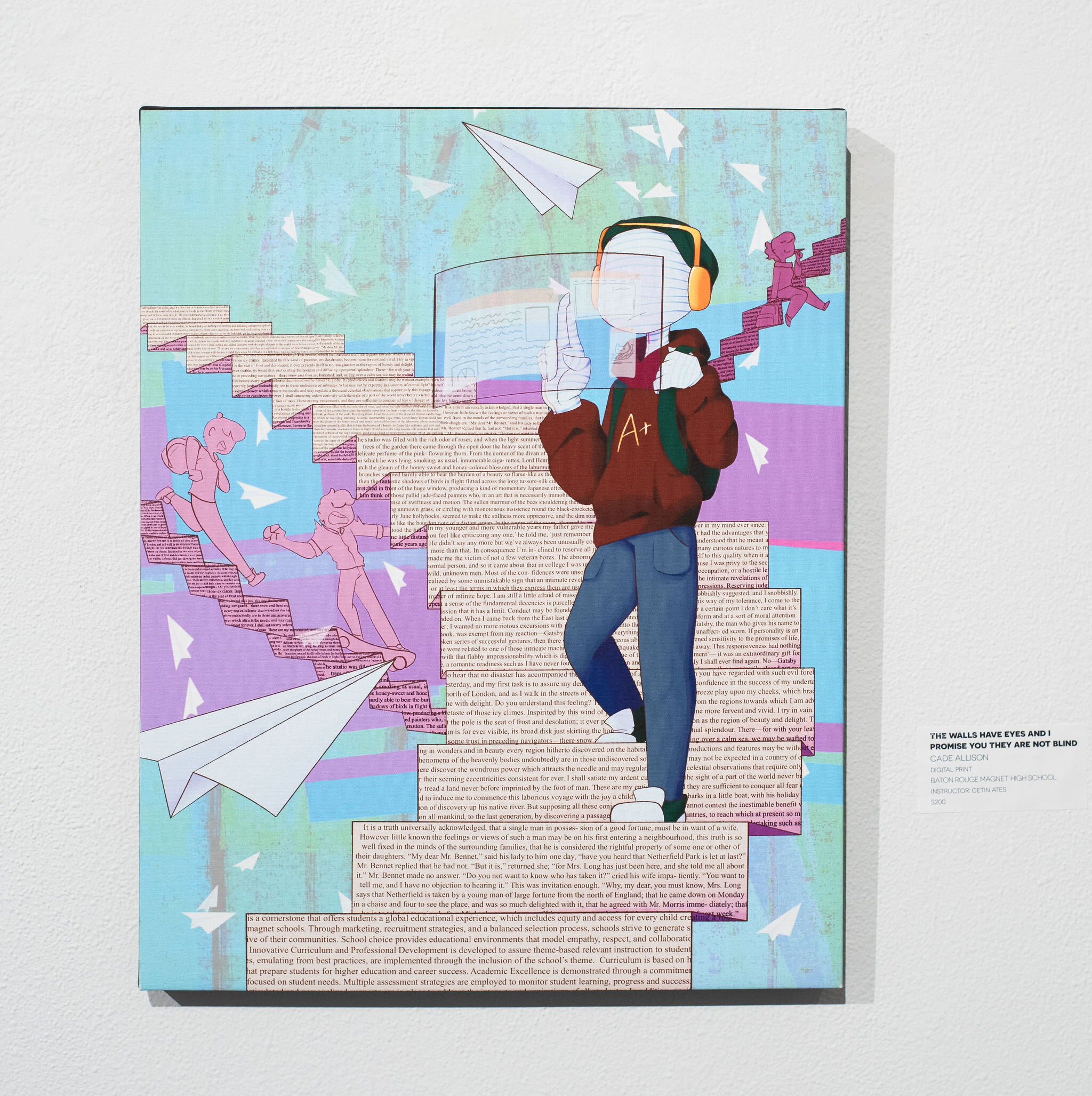 The walls have eyes and I promise you they are not blind