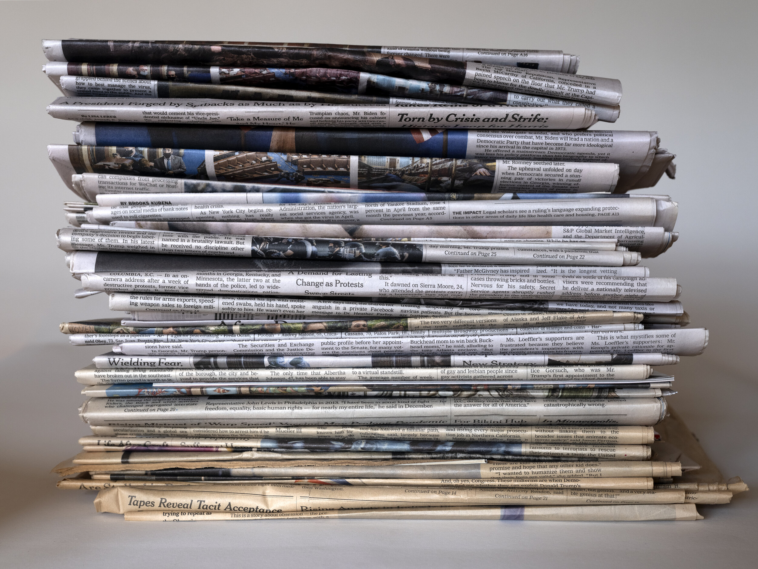 Of time, for the record