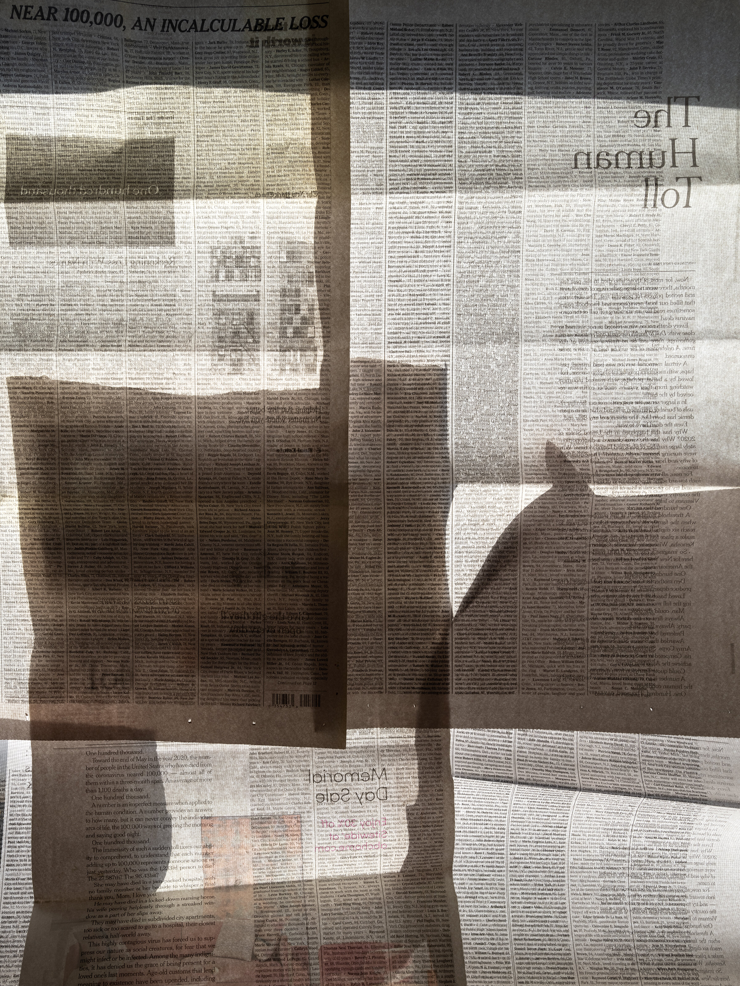 Of an incalculable loss