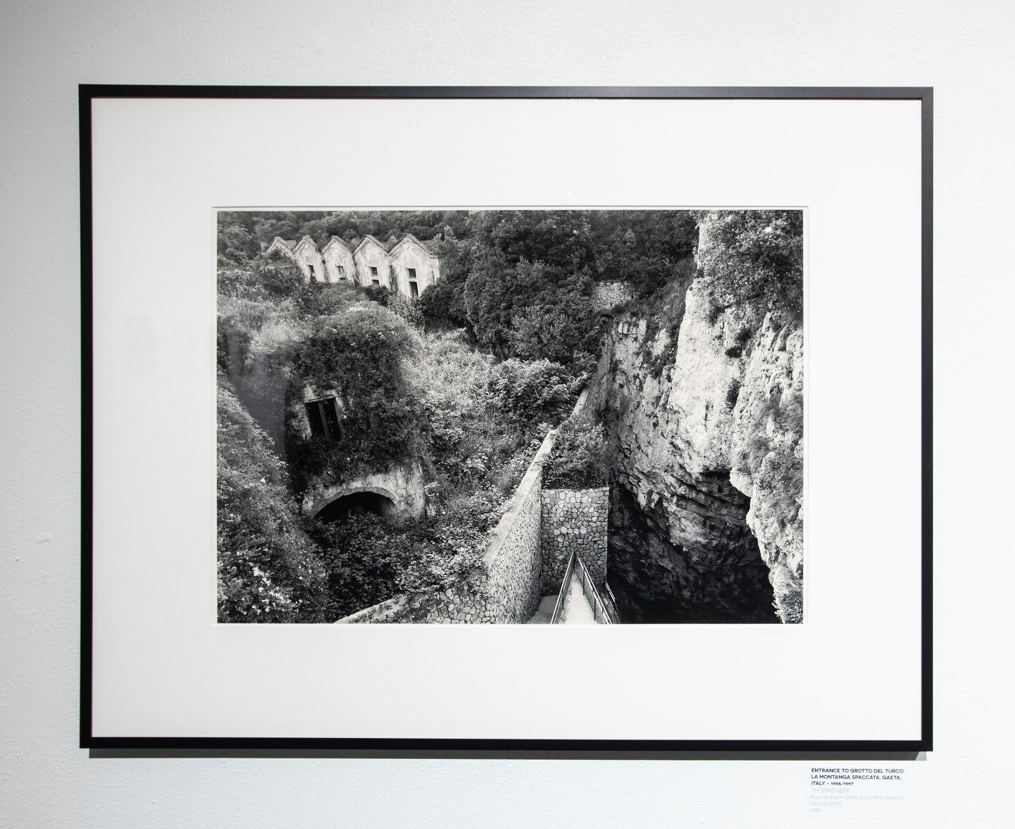 Entrance to Grotto del Turco, La Montanga Spaccata, Gaeta, Italy – 1994/1997