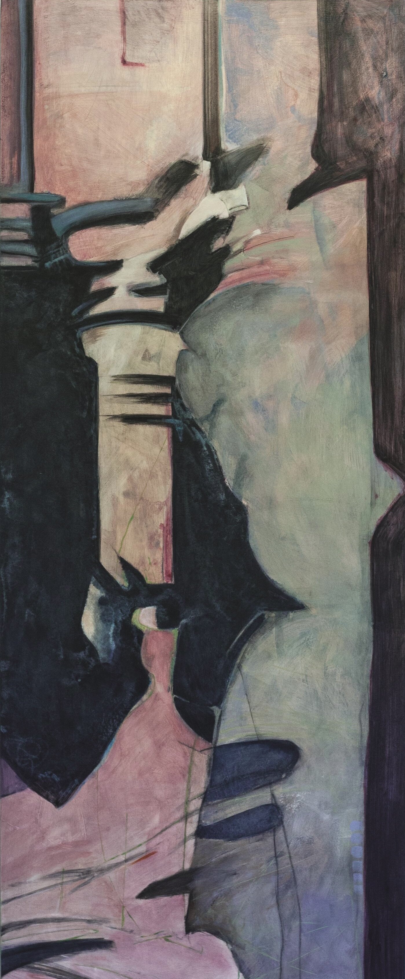 Roots in the Past 70 x 32 acrylic on wood.jpeg