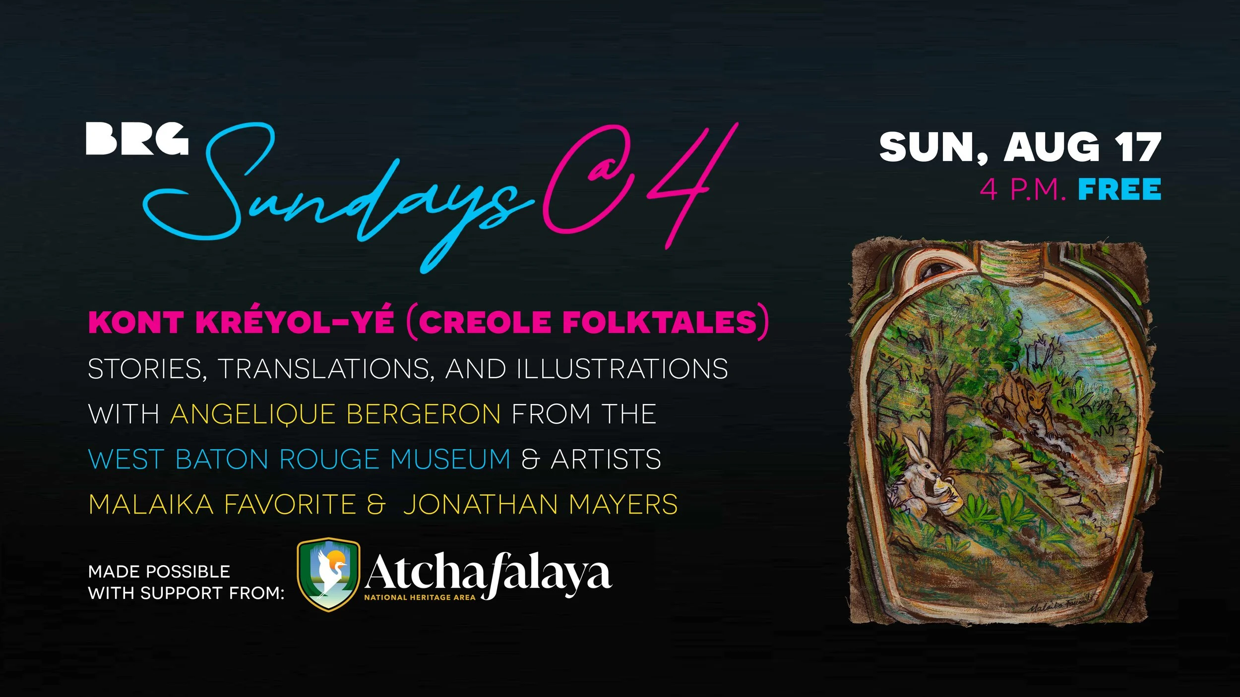 Sundays@4 - Kont Kréyol-yé (Creole Folktales)