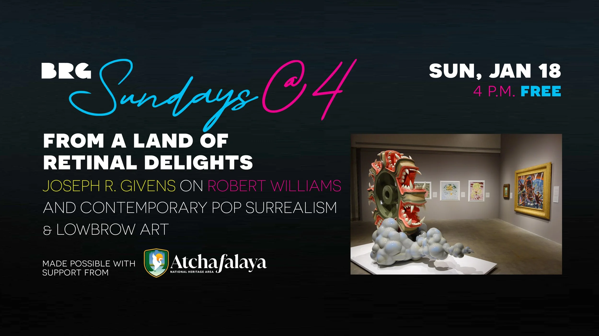 Sundays@4 - From a Land of Retinal Delights, with Joseph R. Givens