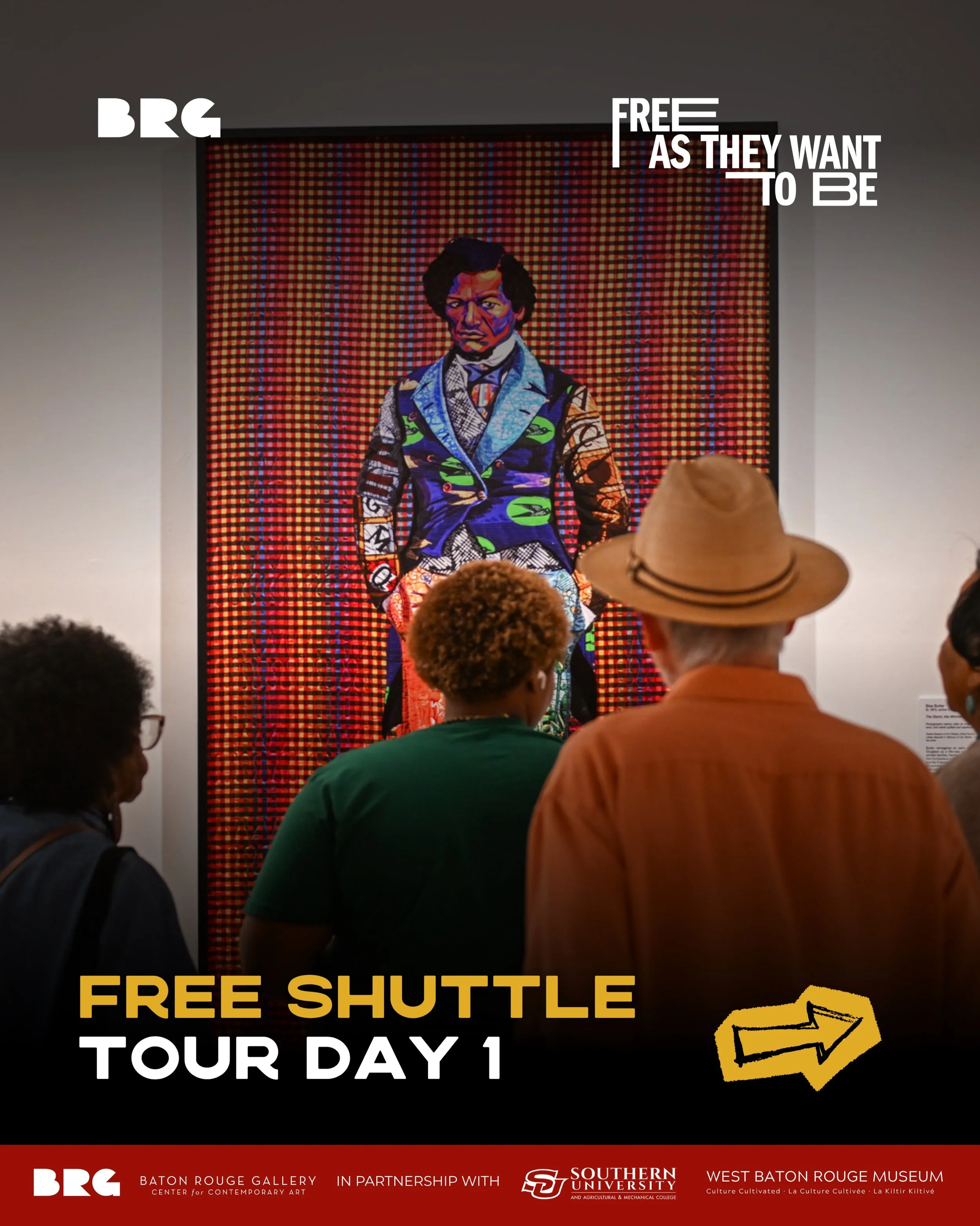 Thank you to everyone who joined us today for our free shuttle tour of this month&rsquo;s site-wide exhibition, &ldquo;Free as they want to be: Artists Committed to Memory&rdquo;, curated by Deborah Willis, Ph.D. and Cheryl Finley, Ph.D. 

A special 