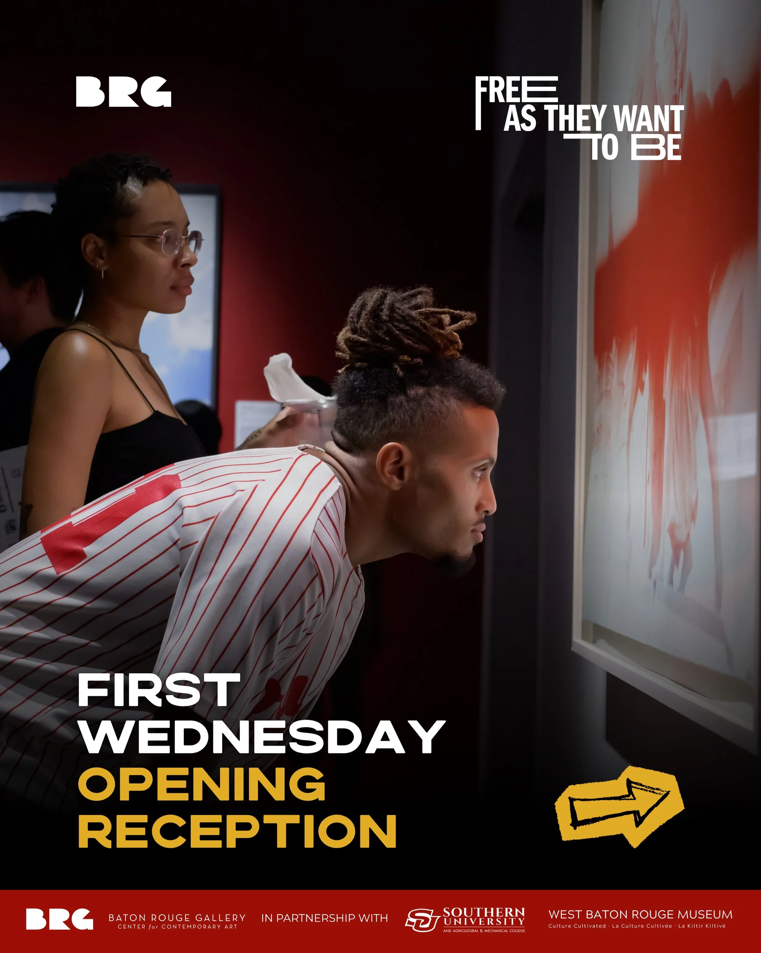Thank you to everyone who came out to last night&rsquo;s First Wednesday Opening Reception: for this month&rsquo;s special exhibition, &ldquo;Free as they want to be: Artists Committed to Memory&rdquo;. 

A special thank you goes out to our friends T