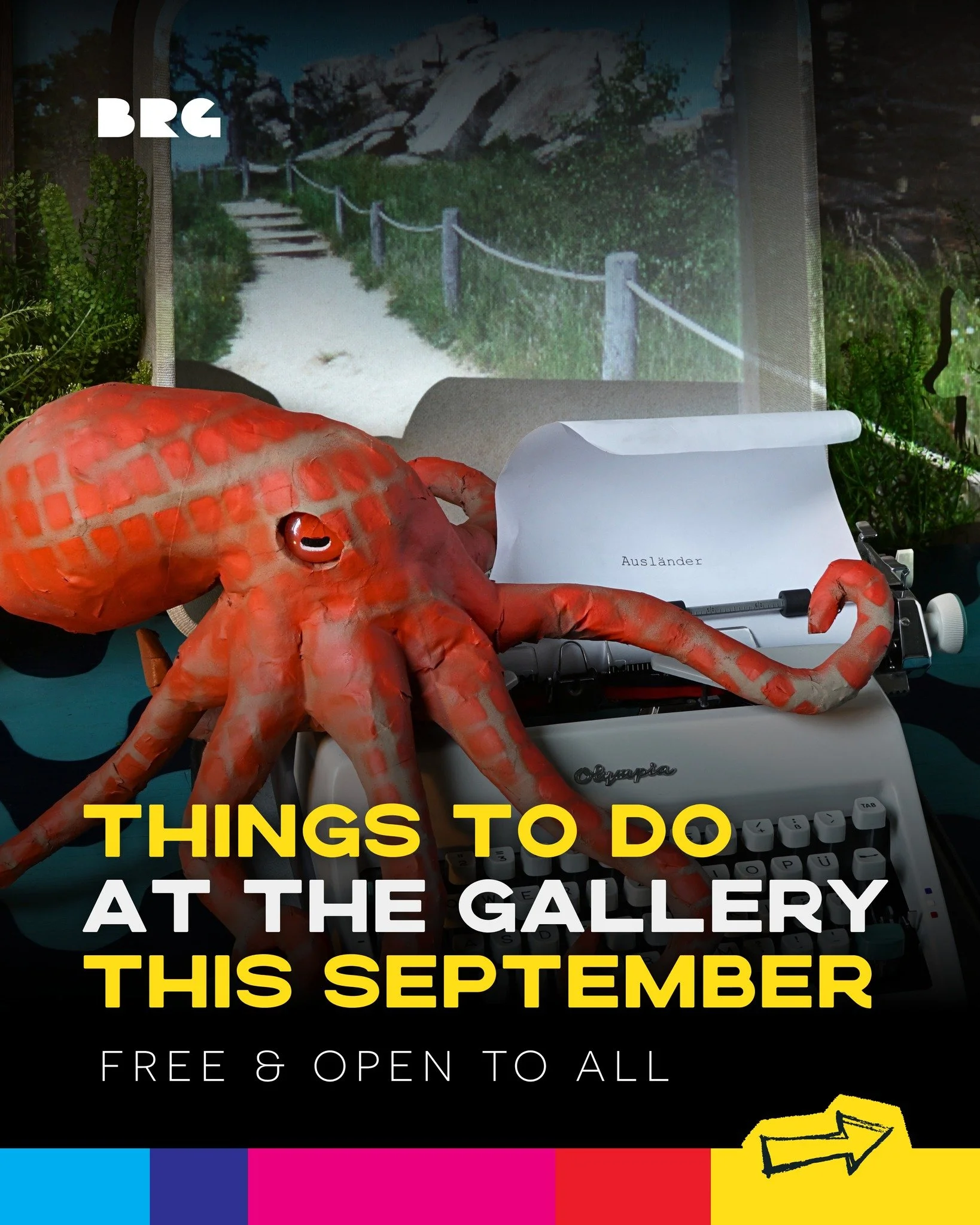 Here's what's ahead for September -- > FREE &amp; OPEN TO ALL

Wednesday, September 2, 6-9 pm
First Wednesday Opening Reception: HORTON, FRISBIE-CALDER, MORRIS, PODESTA 

Sunday, September 6, 4-6 pm
@ARTiculate Artist Talk: HORTON, FRISBIE-CALDER,