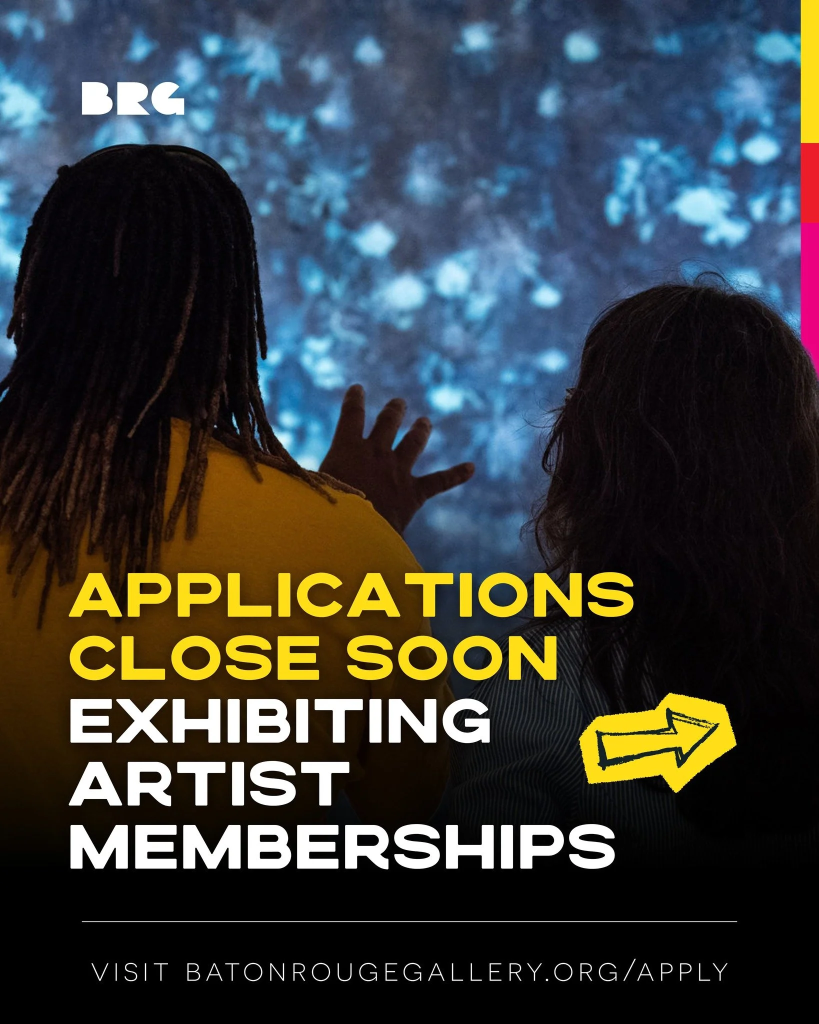 Your friendly reminder that applications for Exhibiting Artist Membership close at midnight, Thursday, September 10, 2026, CST. Link in bio with more information.