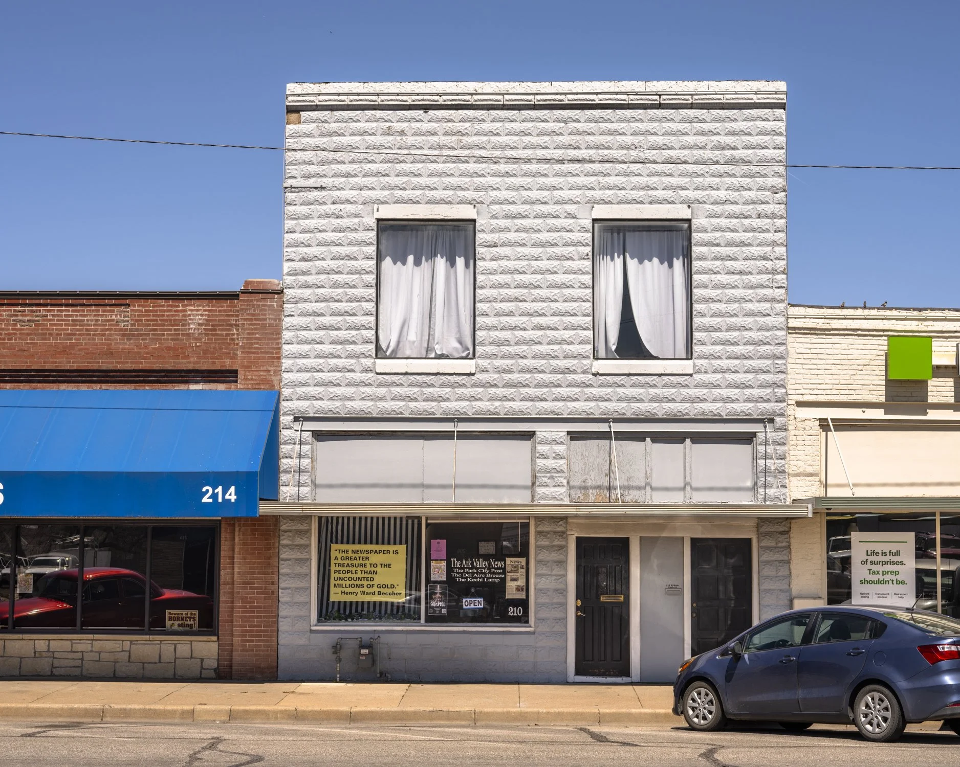 The Ark Valley News Office, Ark Valley, KS, 2023