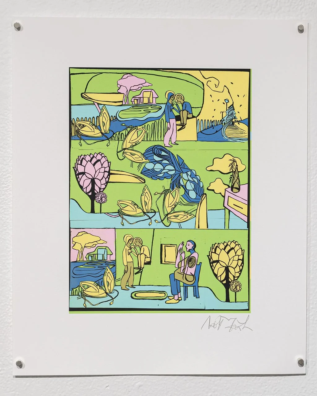 Ironing it Out print