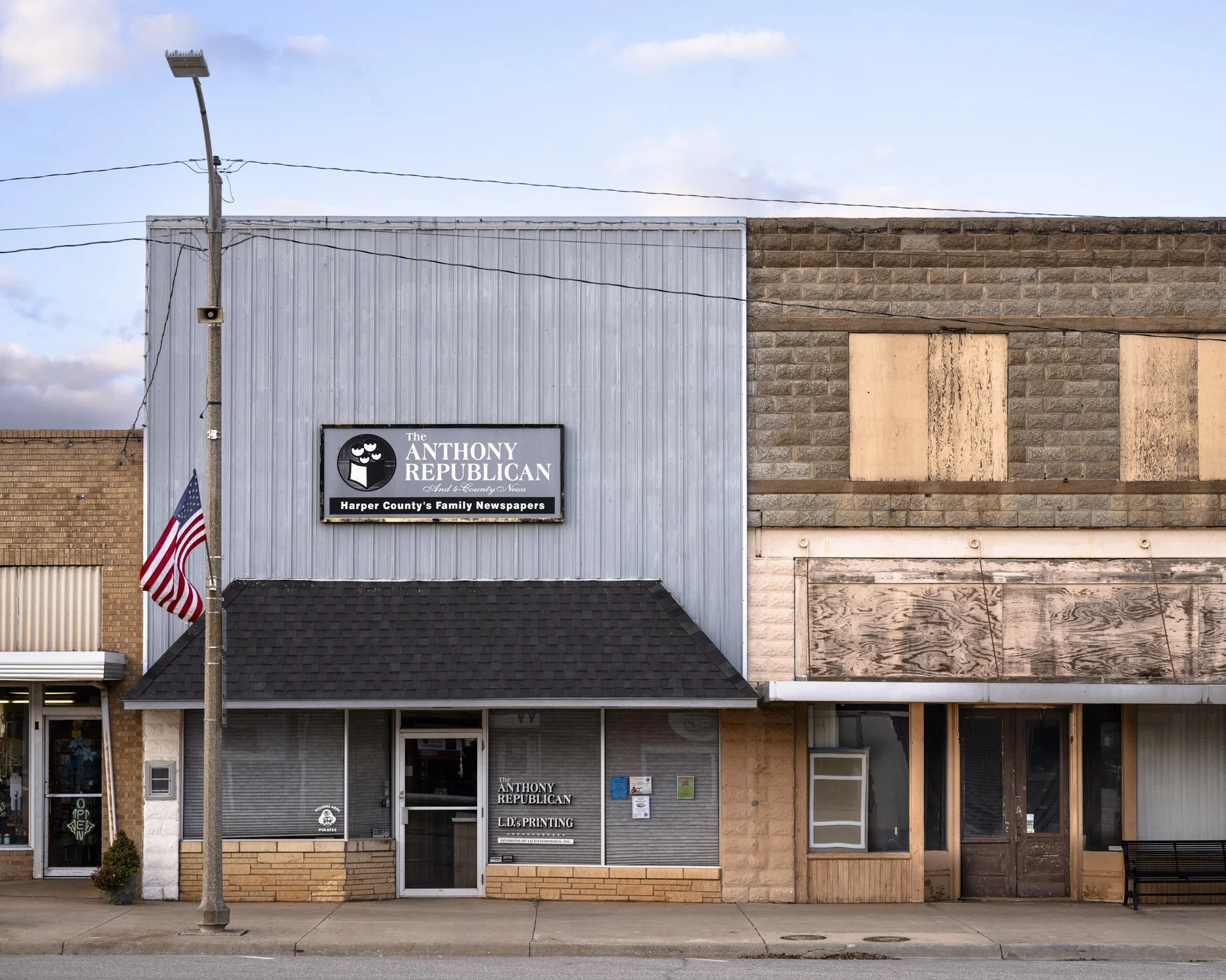 The Anthony Republican Office, Anthony, KS, 2022