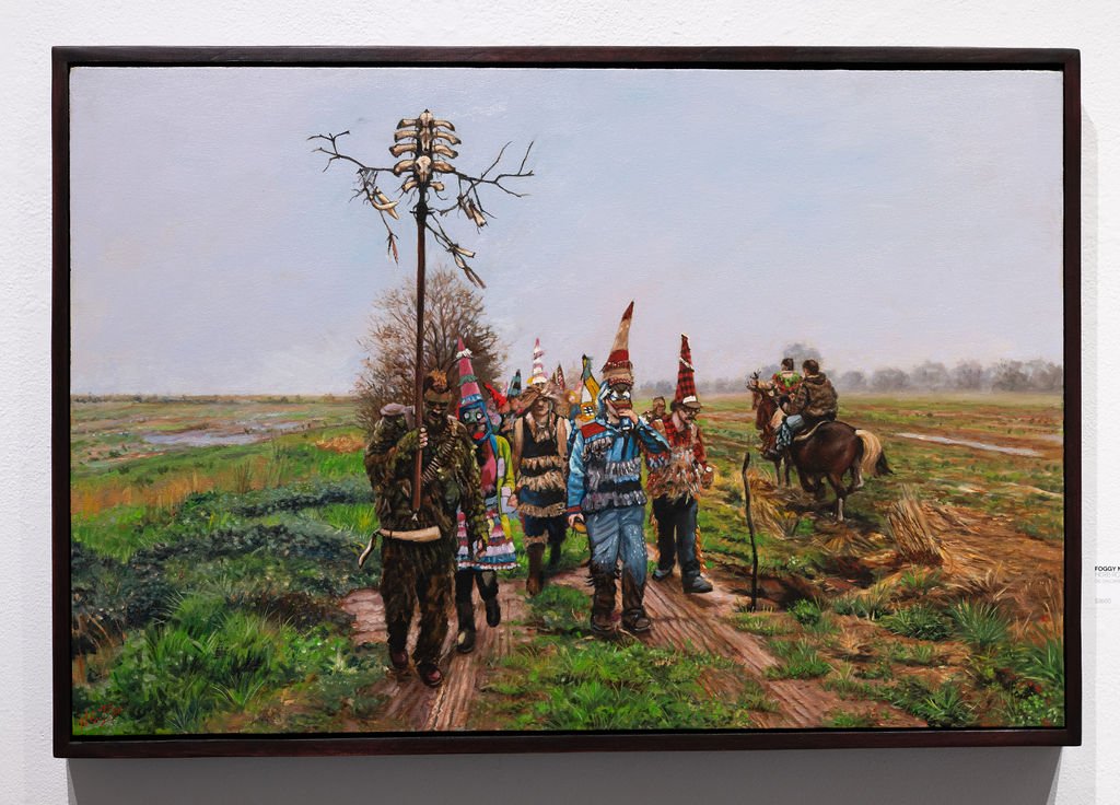 Foggy Morning Procession