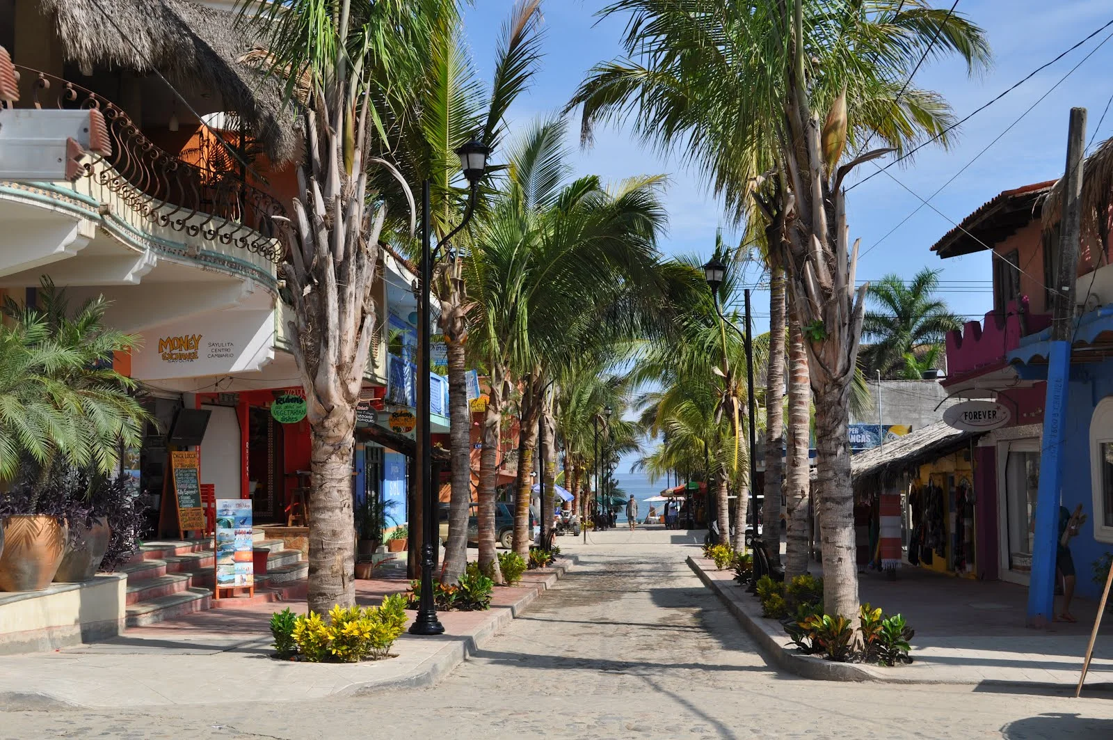The casual beach village of Sayulita is a popular destination for surfers