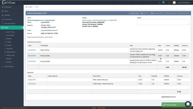 Updating Billing Rates (Copy)