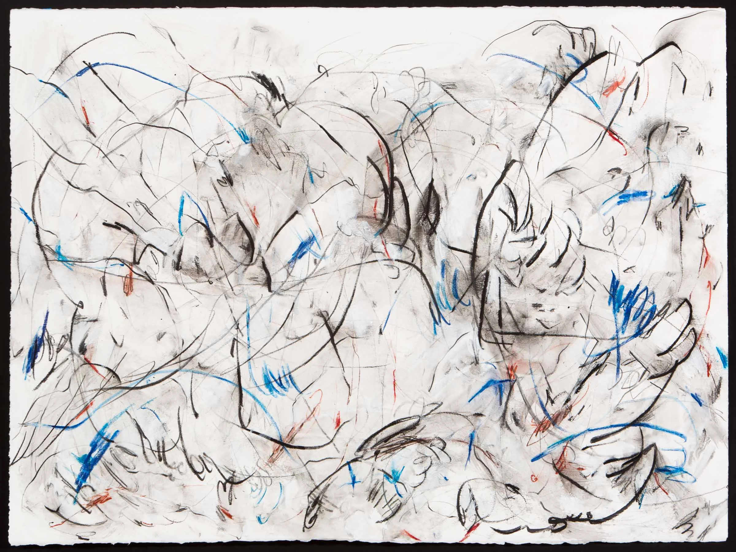 This Intimacy I Give You, 2016 mixed media on paper 22 x 30"