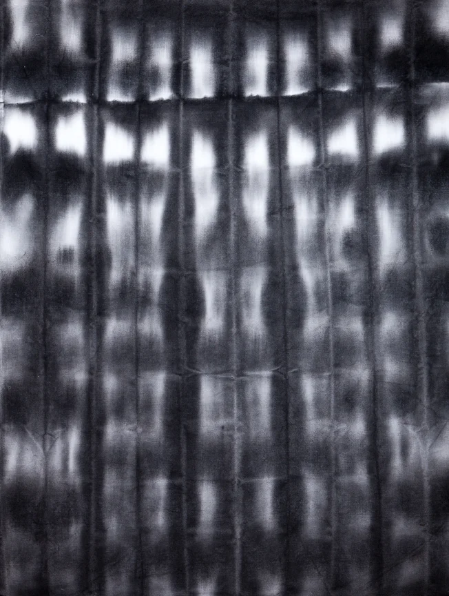 My Cathedral (2013) ink on canvas, 34 x 26 x 2"