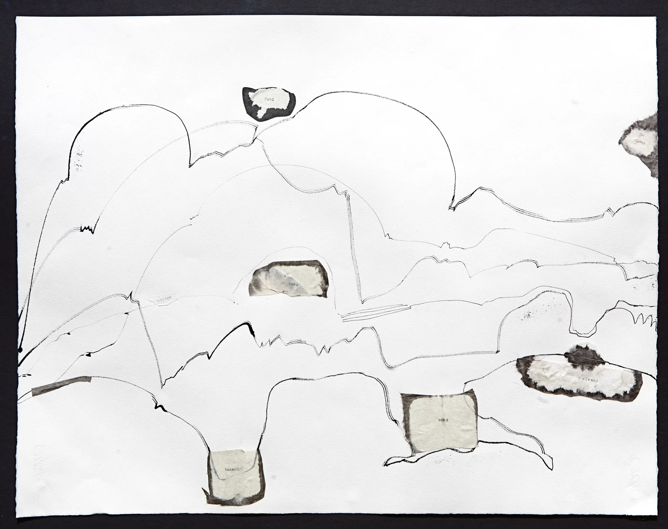Named Land (2010) collage