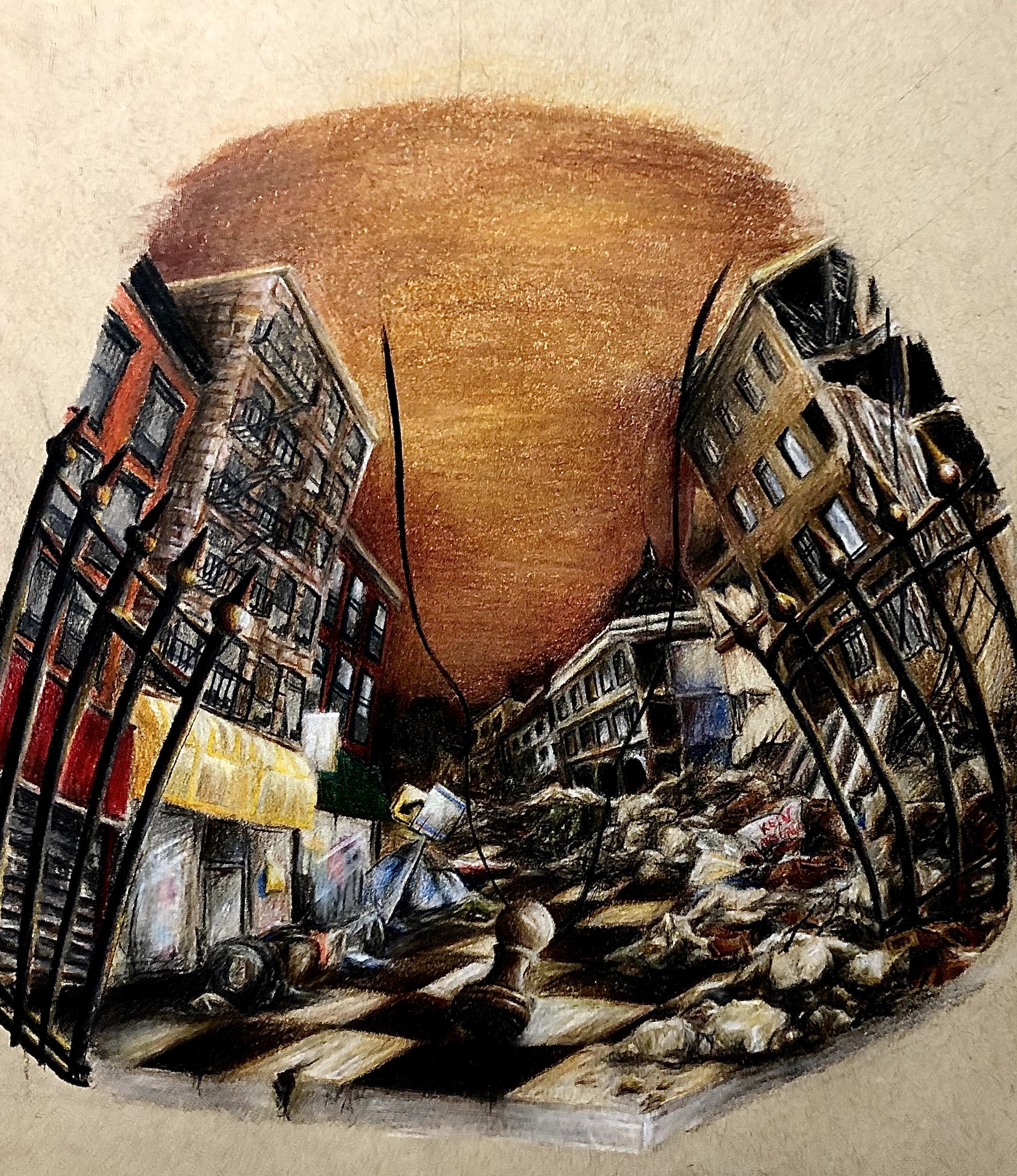Advanced Placement 2D Art and Design Colored Pencil on Paper