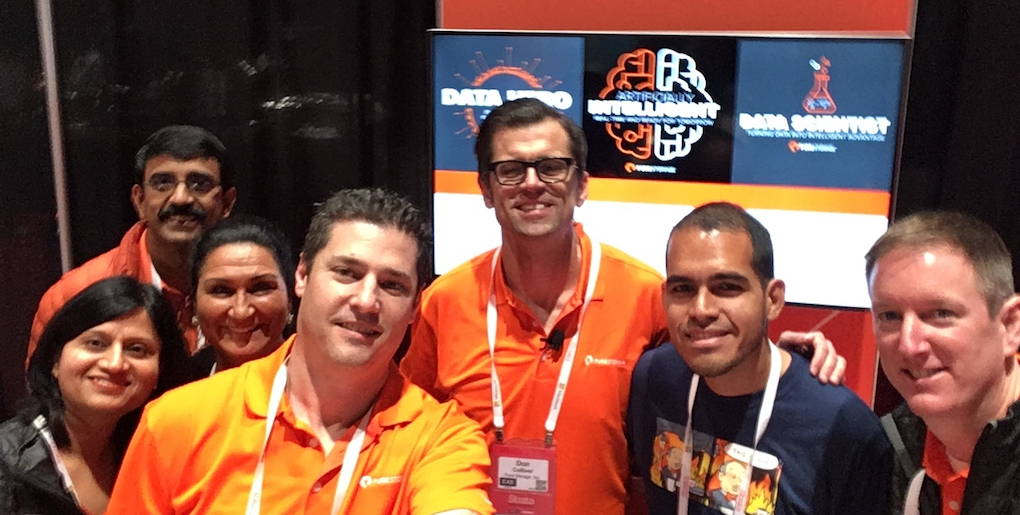 trade show presenter don colliver and crew at strata data.png