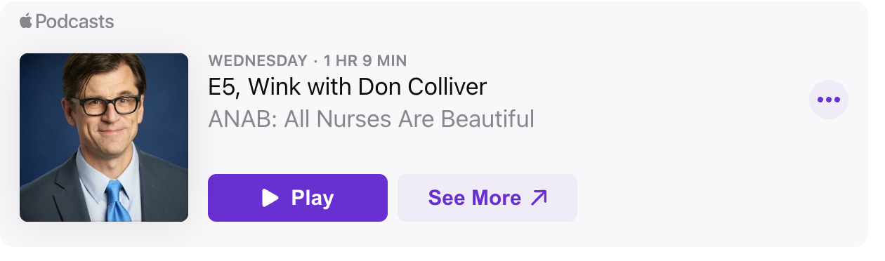 Great Podcast Conversation on All Nurses Are Beautiful