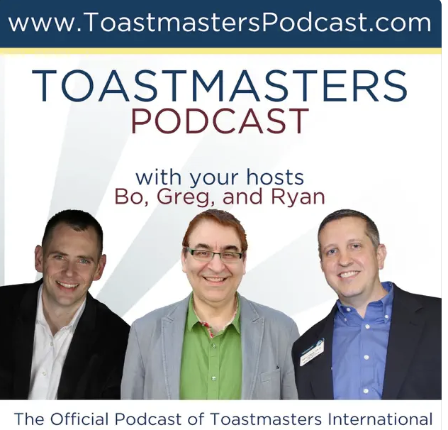 Honored to be Interviewed on the Toastmasters International Official Podcast