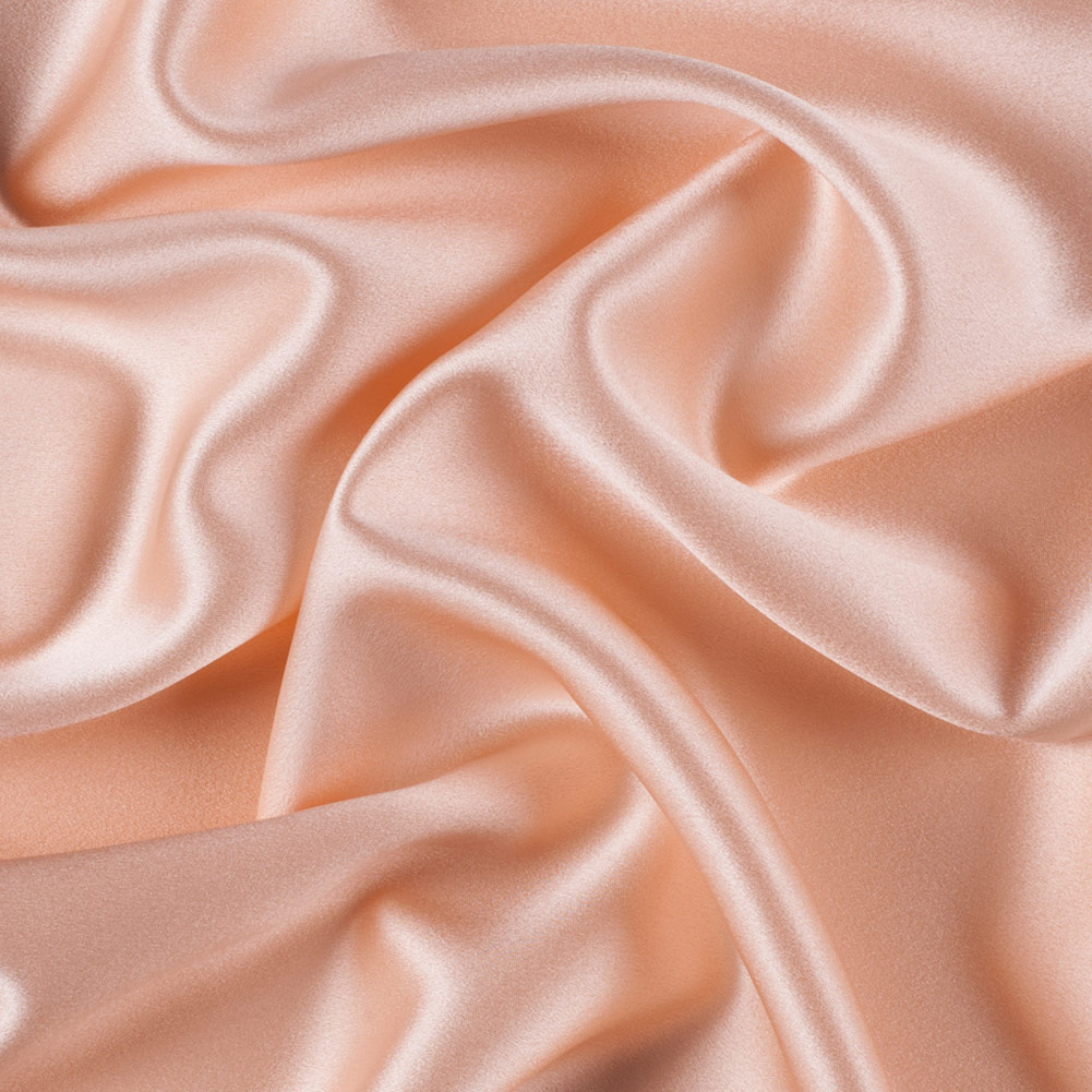 8000M196 45 Wide 100/% Silk Crepe Back Satin Black by the yard