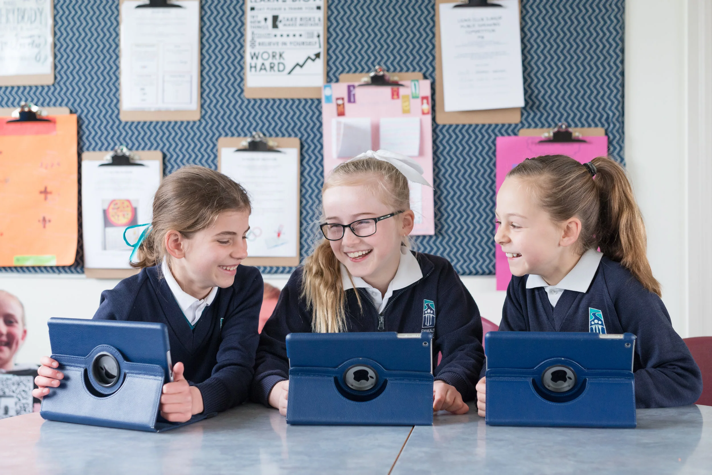 1:1 iPad use for students from Grades 3 - 6