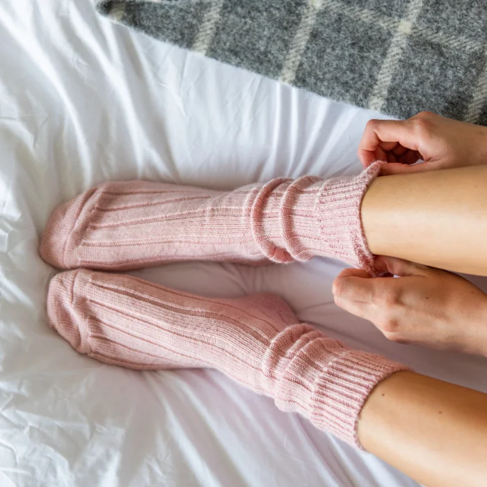 Tom Lane Pink Alpaca Bed Socks.jpg